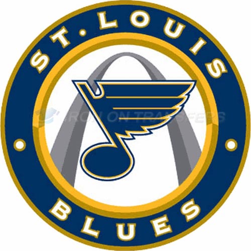 St.Louis Blues Iron-on Stickers (Heat Transfers)NO.328